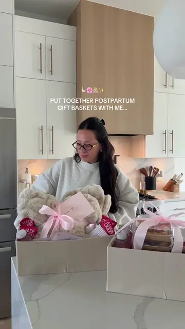 Everything I meal prepped and put in postpartum gift baskets for @MADI SIMAT 🪿�