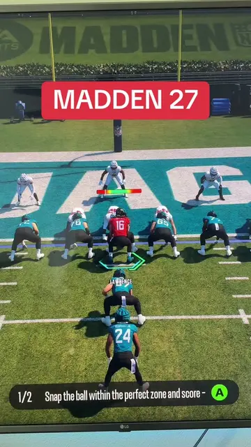 EA really said ‘let’s turn the QB sneak into a rhythm game’ 💀 Madden 27 adding 