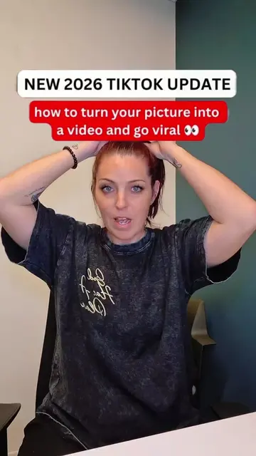 NEW TIKTOK UPDATE: here's how I went viral turning a photo into a video #update 