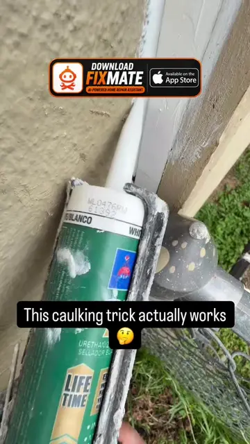 Who needs experts anyway?? Practice makes perfect! #DIY #handyman #caulking #hom