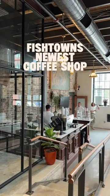 fishtowns newest coffee shop/social club/luxury car storage spot! truly so fisht