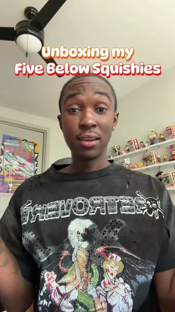 Unboxing my Five Below squishies 😮 #unboxing #squishy #squeezy #dumplings #five