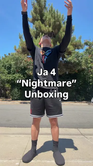 The Ja 4 is here. Thanks @Nike! 😴