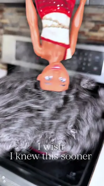 Testing if hot water can  straighten doll hair  #InternetVsReality     #DeivaDiv