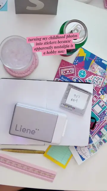 the fact that I can turn my 90s photos into tiny stickers for my junk journal is
