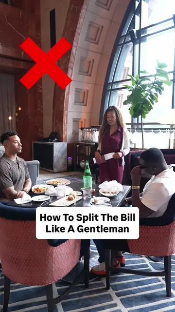 How to spilt the bill like a gentleman 