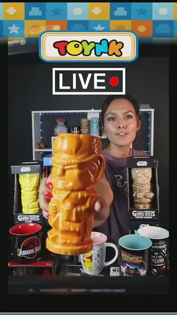 🍹🌺 We’re LIVE on TikTok!  ✨Come hang with Toynk and shop our Geeki Tikis…where
