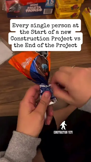 Start of the Construction Project: 😁 vs End of the Construction Project: 🫥 Rin