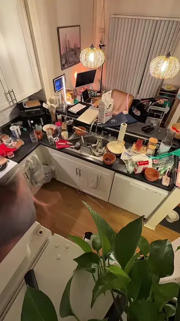 Cleaning Timelapse 🧼 | kitchen edition  I started doing these cleaning videos k
