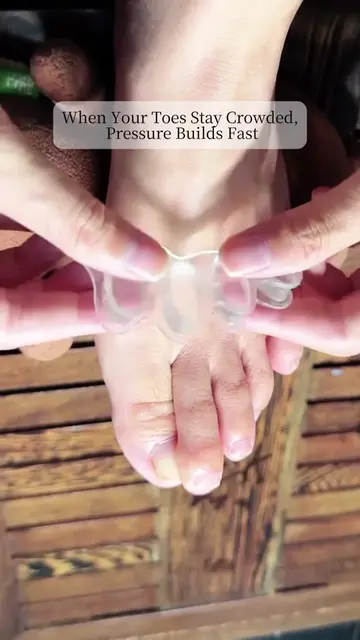 Crowded toes can mean constant rubbing, pressure, and that cramped feeling insid