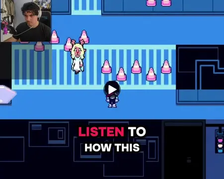 Listen to me friend my coding as the bird #deltarune #gaming #undertale 
