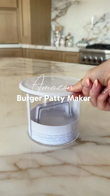 Make meal prep so much easier with this handy Amazon burger patty maker 🍔✨ Shap