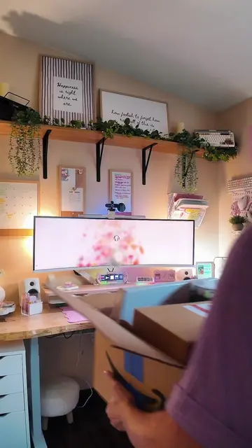 Cozy Home Office Series - Part 5 ✨ I redid 3 main parts of my setup for more int