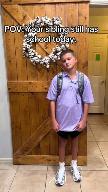 When one sibling has graduated and one still has to go to school. #backtoschool 