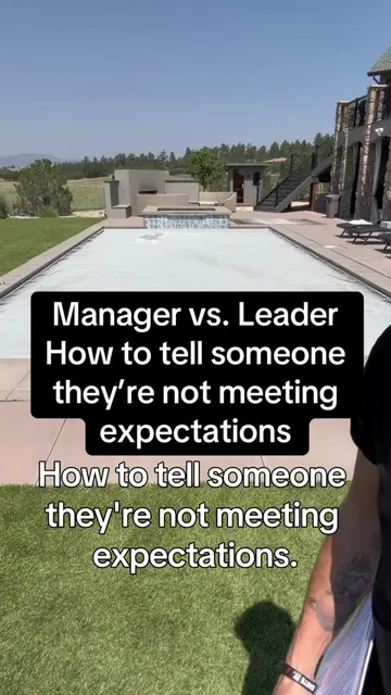 How to tell someone they’re not meeting expectations like a leader, not a manage