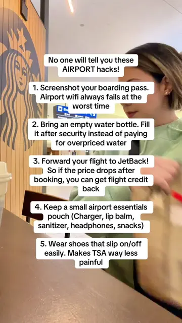 These are just some travel hacks that have worked for me… send this to your trav