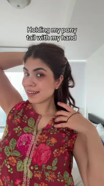 AJEEEEB BAQWAS HAI #ponytail #relatable #funny #girls #fyp 