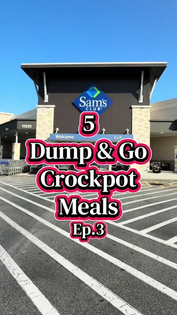5 Dump & Go Crockpot Dinners Ep. 3 🍽️ Another week of easy crockpot dinners! Ju