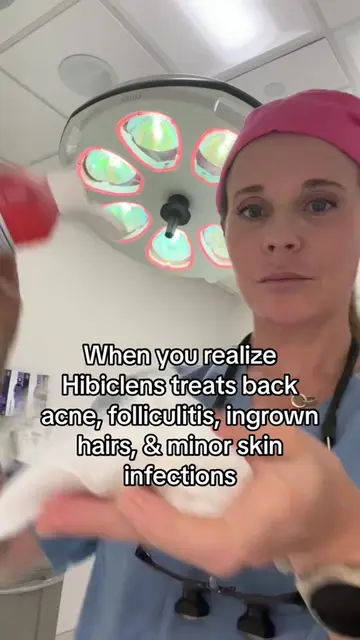 Chlorhexidine (aka Hibiclens) is an antimicrobial soap that’s so strong it’s wha