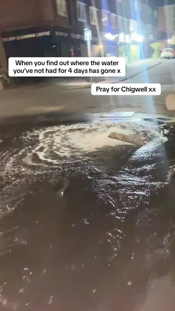Not had water in my flat in 4 days yet…::  ##chigwell##essex##loughton##water
