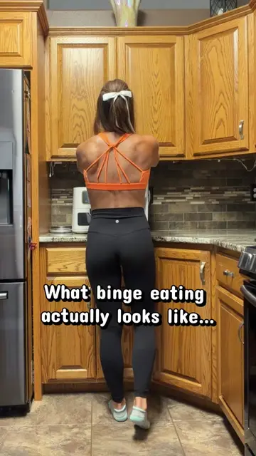 What binge eating actually looks like… It’s not always sitting down and eating a