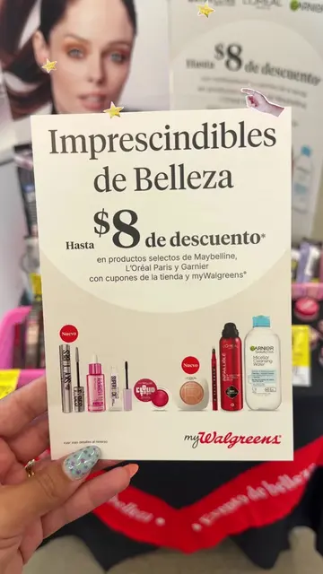 Pasando a avisarte de este gran evento en Walgreens. Esto es válido hasta el 15 
