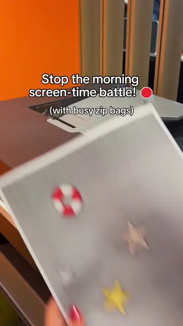 Stop the morning screen-time battle before it starts with these prepped Busy Zip