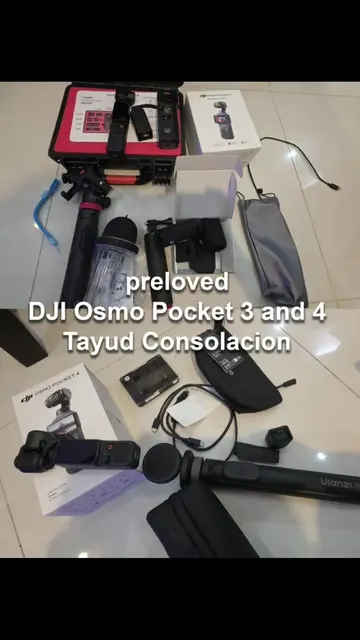 DJI Osmo Pocket 3 Creator Combo Bought last January 2026 Used 3-4x Freebies: har