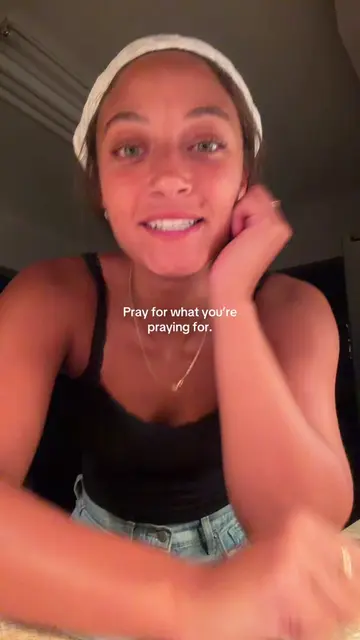 Pray for what you’re praying for