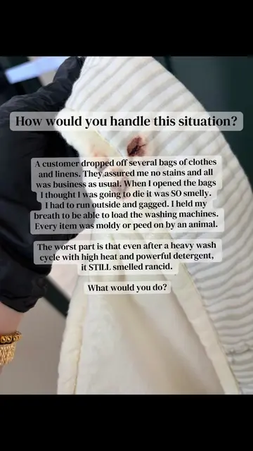 I felt so bad about this situation and the customer was so nice. I struggled wit