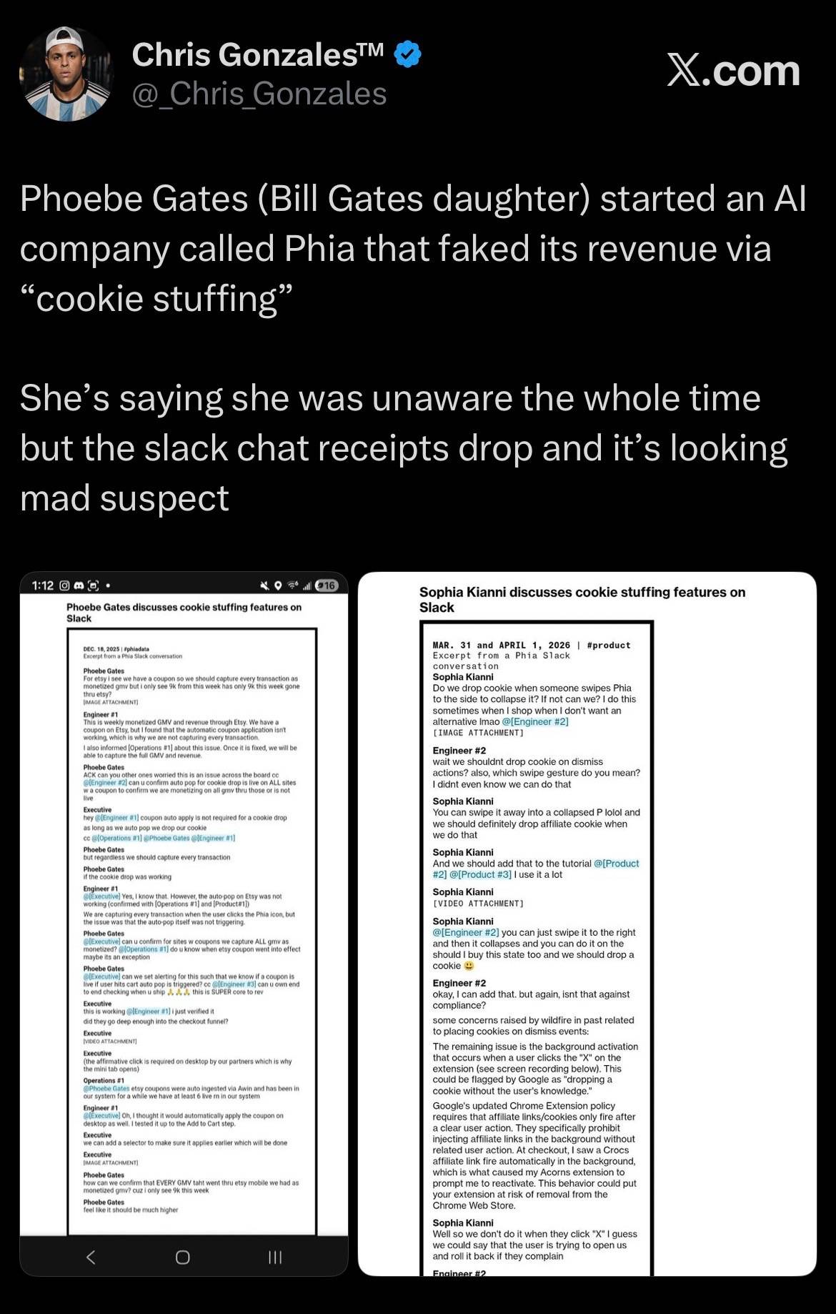 Bill Gates daughters company is looking mad suspect ngl #phia #startups
