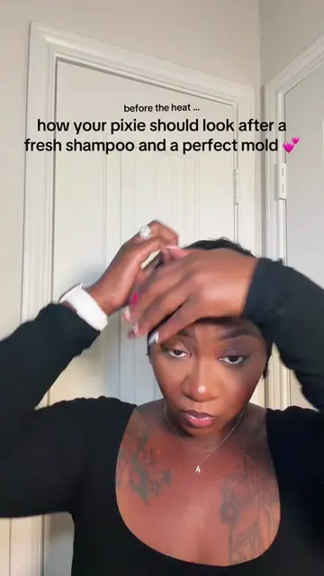 and I haven’t even touched a flat iron / curling iron yet….a good mold is all yo