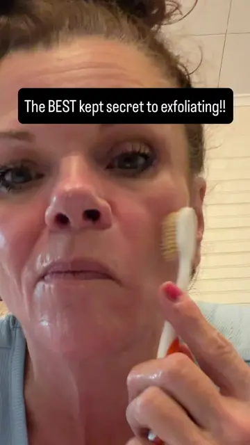 Before you buy another exfoliator, grab a toothbrush. It works great! #exfoliati