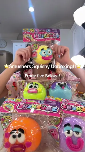 Smushers Squishy Unboxing #fyp #viral #needoh #squishy #asmr @Five Below 