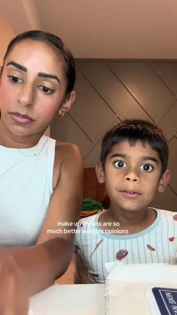 Sweetest moments #makeup #raisingboys #parenting #boymom 