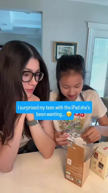 She was so excited about her blind box… she had no idea there was another surpri