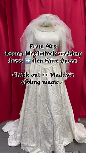 Turns out 90s bridal designers were actually secretly cooking up the ultimate re