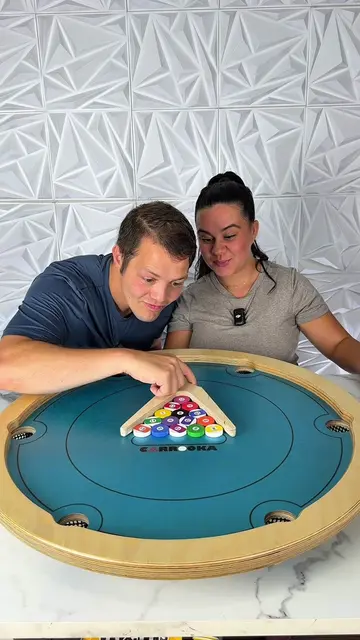 Carrom 8 ball pool challenge 🎱 #boardgames #games #8ballpool #carrom