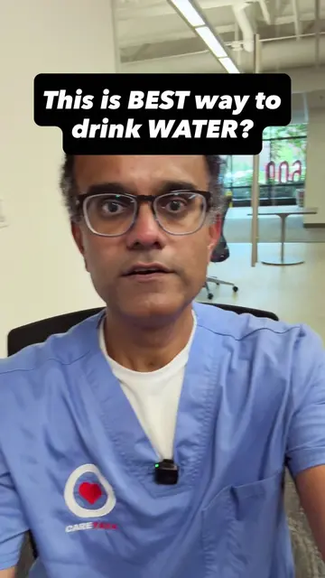 What is the best way to drink water? It turns out how you hydrate can matter alm