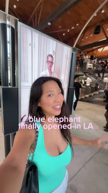 blue elephant sunglasses from korea is finally in LA! the location is right in t