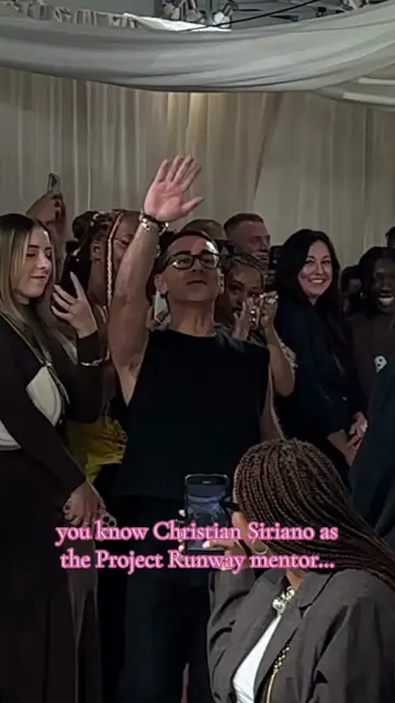 christian siriano on project runway is amazing…but one of my favorite experience