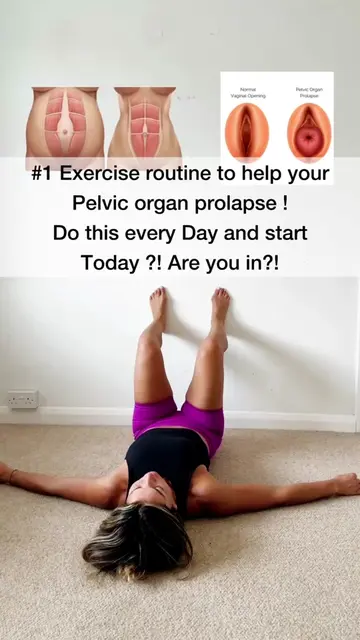 ✨ Pelvic organ prolapse? Let’s do this together, woman to woman. 🫂🤍 5 gentle e