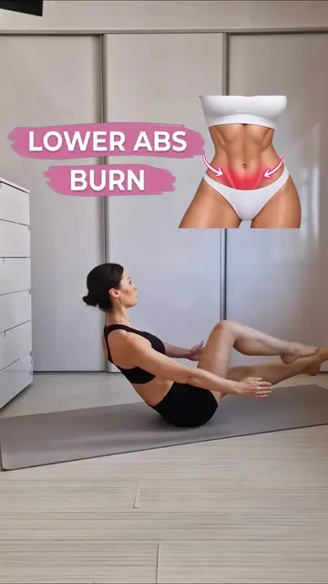 Focus on your lower core with these 7 exercises  💗  7 exercises • 2 sets • 9 mi