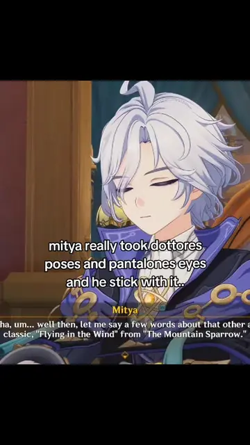 and the whole scientist thing he has oh dottolones baby . . #genshin #HonkaiStar