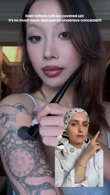 مين بيعاني من الهالات وبدّه تغطية حلوة بدون ما تحسّوا المنطقة ناشفة؟ 👀✨ جربت SH