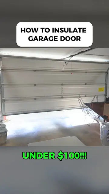 Insulating a Garage Door Made Easy. #GarageDoorRepair #DIYHomeRepair #FixItYours
