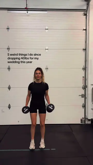 5 weird things I do since dropping 40lbs for my wedding this year  1. I follow t