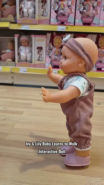 Clap your hands, and Baby walks and crawls to you! With charming details and rea