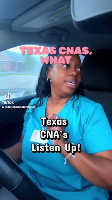 Texas might be calling your name… but that CNA paycheck might have you answering