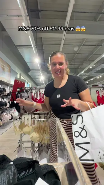 M&S 70% off £2.99 bras 😱😱 #newin #new #fyp #foryou #trending 